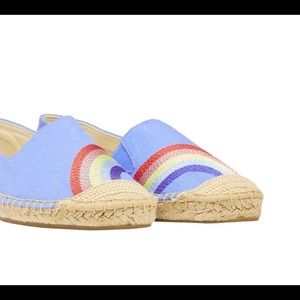 Joules New Shelbury Rainbow Girls Espadrilles